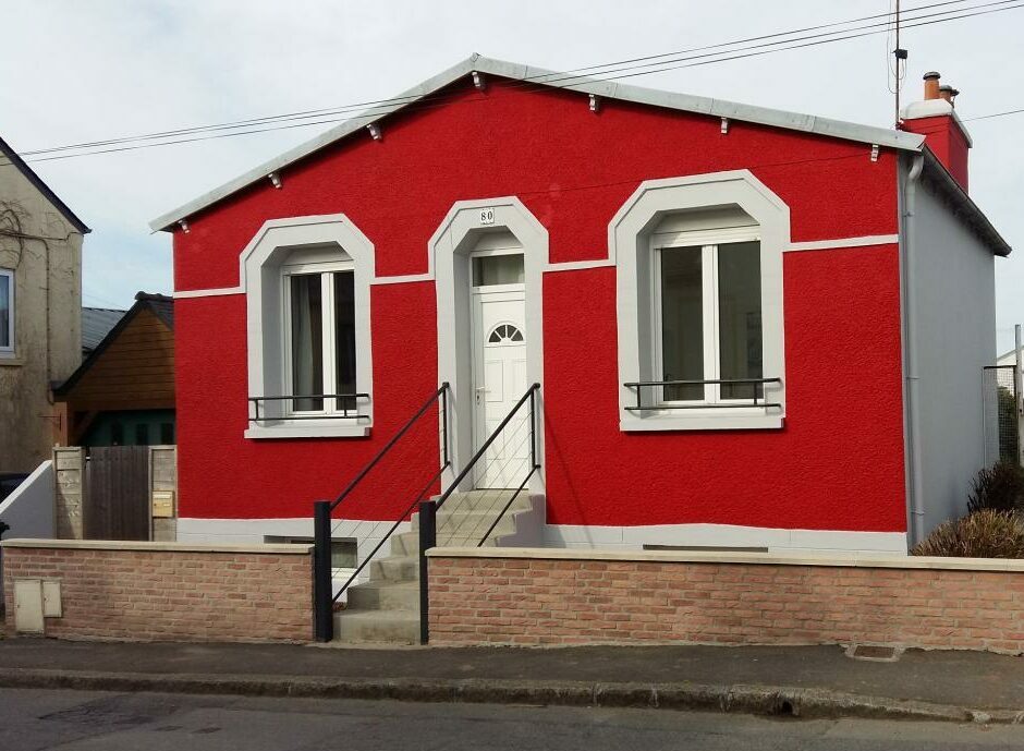 Ravalement de façade maison privée Brest