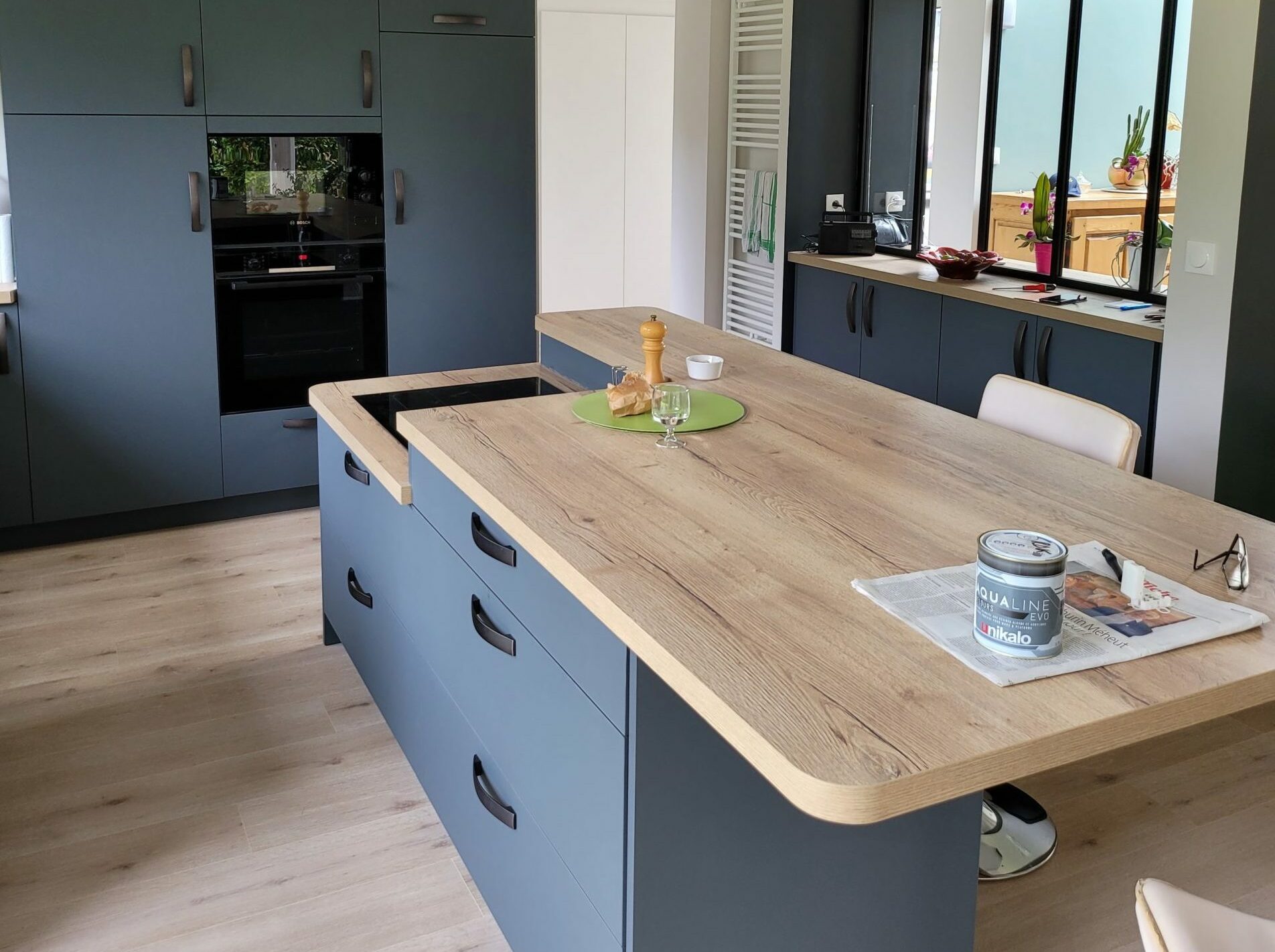 Remplacement d'un sol de cuisine